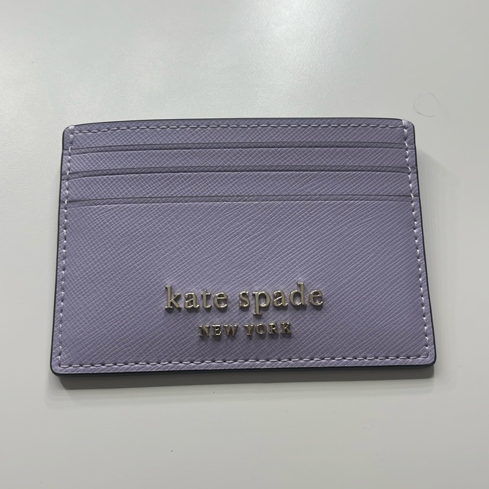 Kate spade small slim card holder